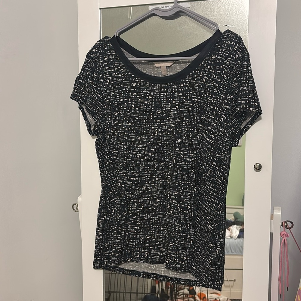 Banana Republic Black and White Top